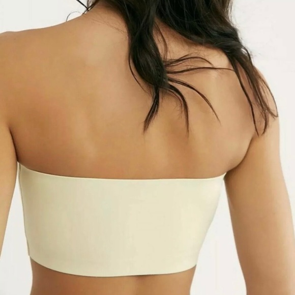 FREE PEOPLE Nina Bandeau Bralette Yellow OB946877 - Picture 2 of 7